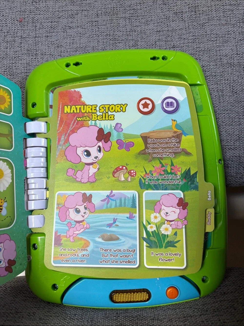 LeapFrog 2-in-1 Touch & Learn Tablet - Screen-Free Interactive Toy